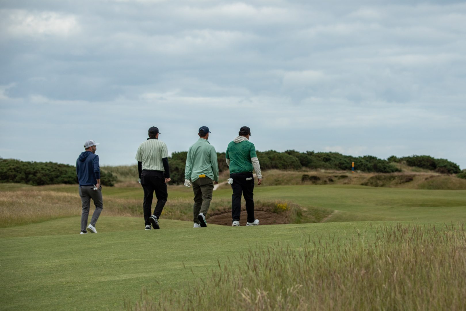Shaun McCrary Group at The Home of Golf. The Old Course St Andrews Scotland