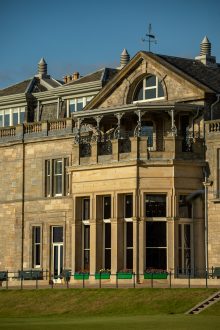 Shaun McCrary Group at The Home of Golf. The Old Course St Andrews Scotland