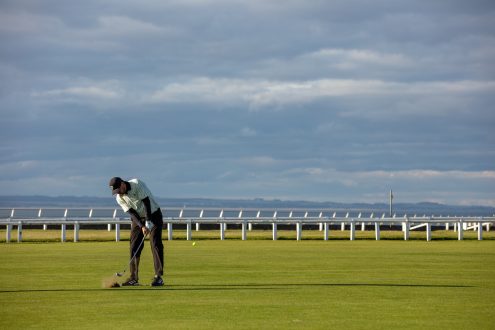 Shaun McCrary Group at The Home of Golf. The Old Course St Andrews Scotland