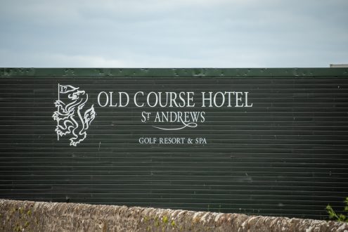 Shaun McCrary Group at The Home of Golf. The Old Course St Andrews Scotland