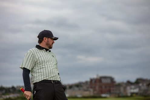 Shaun McCrary Group at The Home of Golf. The Old Course St Andrews Scotland