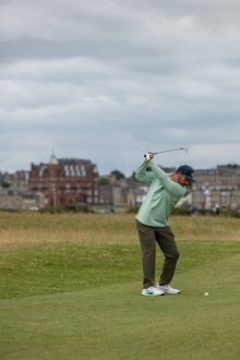 Shaun McCrary Group at The Home of Golf. The Old Course St Andrews Scotland