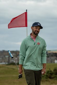 Shaun McCrary Group at The Home of Golf. The Old Course St Andrews Scotland