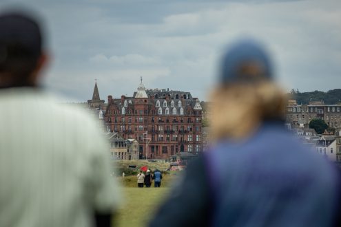 Shaun McCrary Group at The Home of Golf. The Old Course St Andrews Scotland