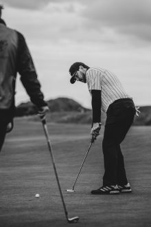 Shaun McCrary Group at The Home of Golf. The Old Course St Andrews Scotland