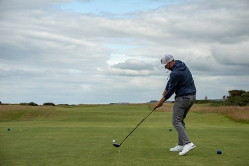 Shaun McCrary Group at The Home of Golf. The Old Course St Andrews Scotland