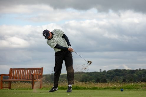 Shaun McCrary Group at The Home of Golf. The Old Course St Andrews Scotland