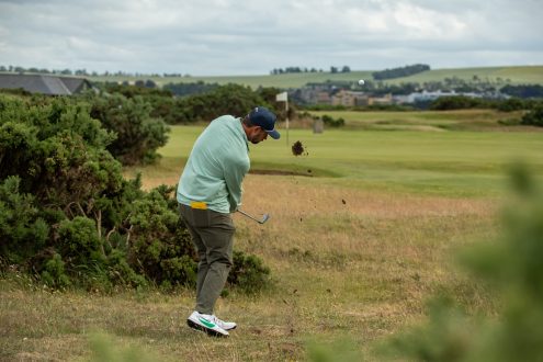 Shaun McCrary Group at The Home of Golf. The Old Course St Andrews Scotland