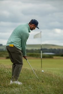 Shaun McCrary Group at The Home of Golf. The Old Course St Andrews Scotland