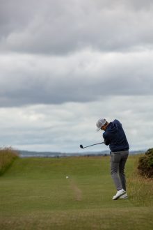 Shaun McCrary Group at The Home of Golf. The Old Course St Andrews Scotland