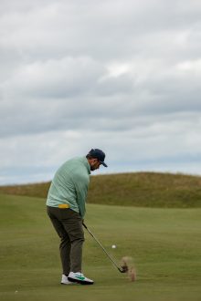 Shaun McCrary Group at The Home of Golf. The Old Course St Andrews Scotland