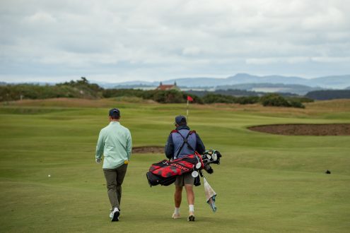Shaun McCrary Group at The Home of Golf. The Old Course St Andrews Scotland