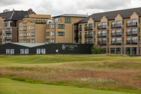 Shaun McCrary Group at The Home of Golf. The Old Course St Andrews Scotland