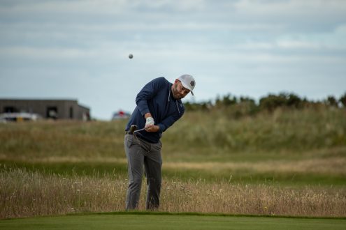 Shaun McCrary Group at The Home of Golf. The Old Course St Andrews Scotland