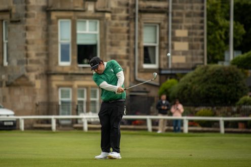 Shaun McCrary Group at The Home of Golf. The Old Course St Andrews Scotland