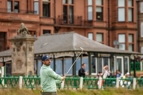 Shaun McCrary Group at The Home of Golf. The Old Course St Andrews Scotland