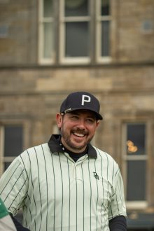 Shaun McCrary Group at The Home of Golf. The Old Course St Andrews Scotland